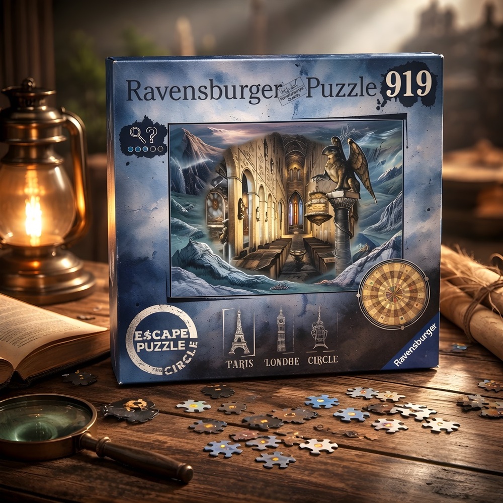 Ravensburger “Escape the Circle Paris”  919 Piece Escape Puzzle
